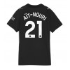 Manchester City Rayan Ait-Nouri #21 Borta Kläder Dam 2025-26 Kortärmad
